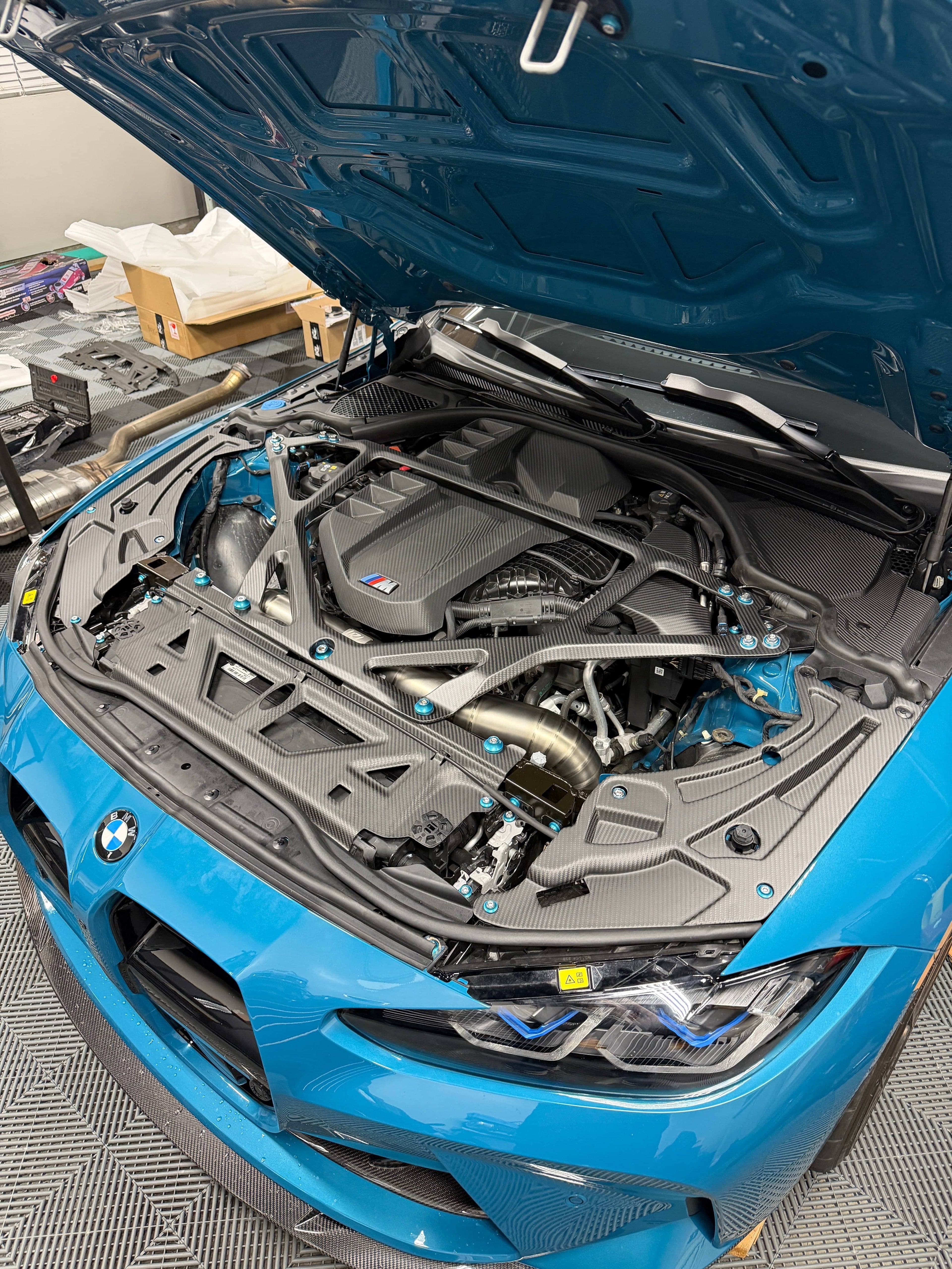 G8X Dry Carbon Fiber Headlight Covers