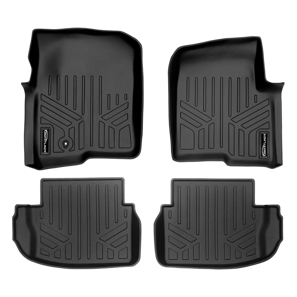 SMARTLINER Floor Liners for 2017-2025 Mercedes Benz C-Class (Only Fits Coupe Models)