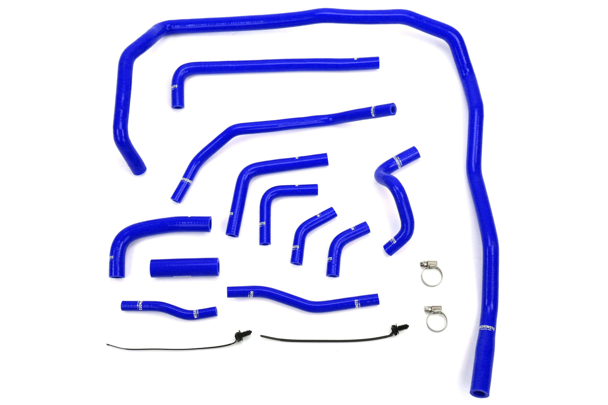 Mishimoto Silicone Ancillary Hose Kit (red, black, or blue) - 2015+ WRX-Blue