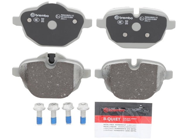 BMW F10 5-Series Rear Brake Kit W/ Ceramic Pads & Sensor Stage 3