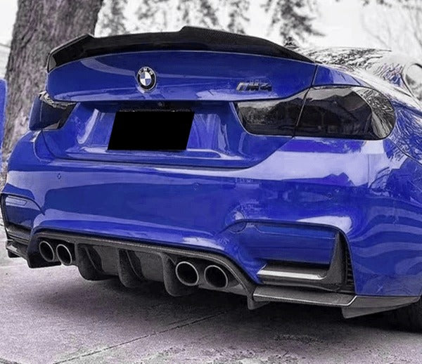 F8X Dry Carbon Fiber NW Style Diffuser