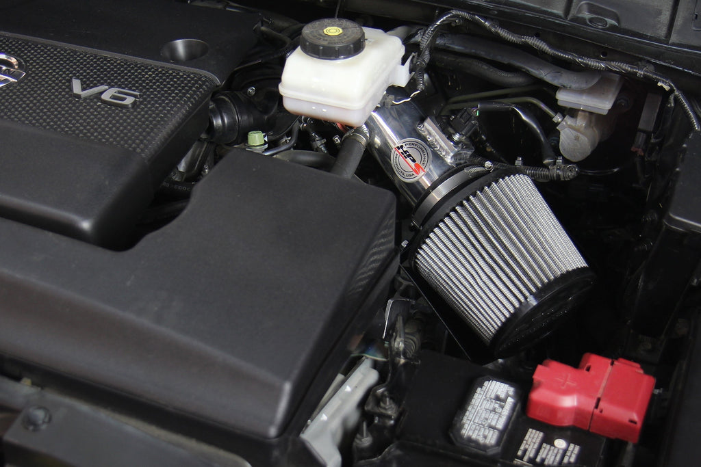 HPS Shortram Air Intake Kit 2015-2020 Nissan Murano 3.5L V6, Includes Heat Shield, 827-680