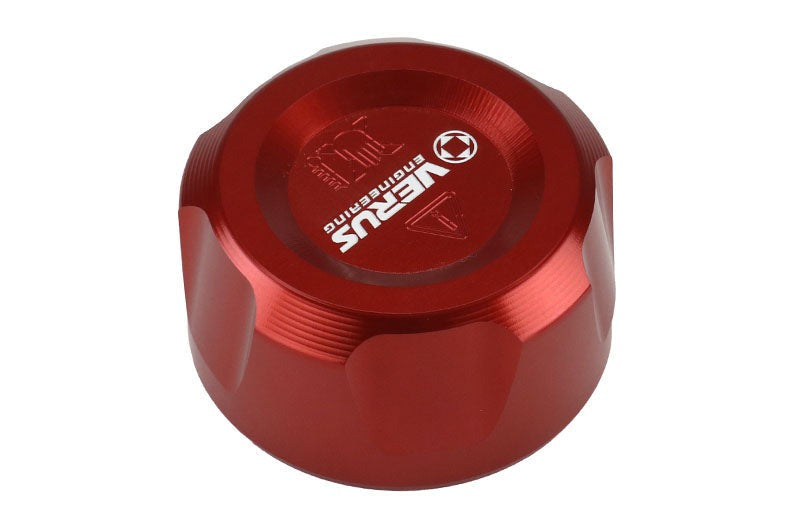 Verus Engineering Heat Exchanger Cap Red 2020 Toyota Supra - 2020+ A90 Supra
