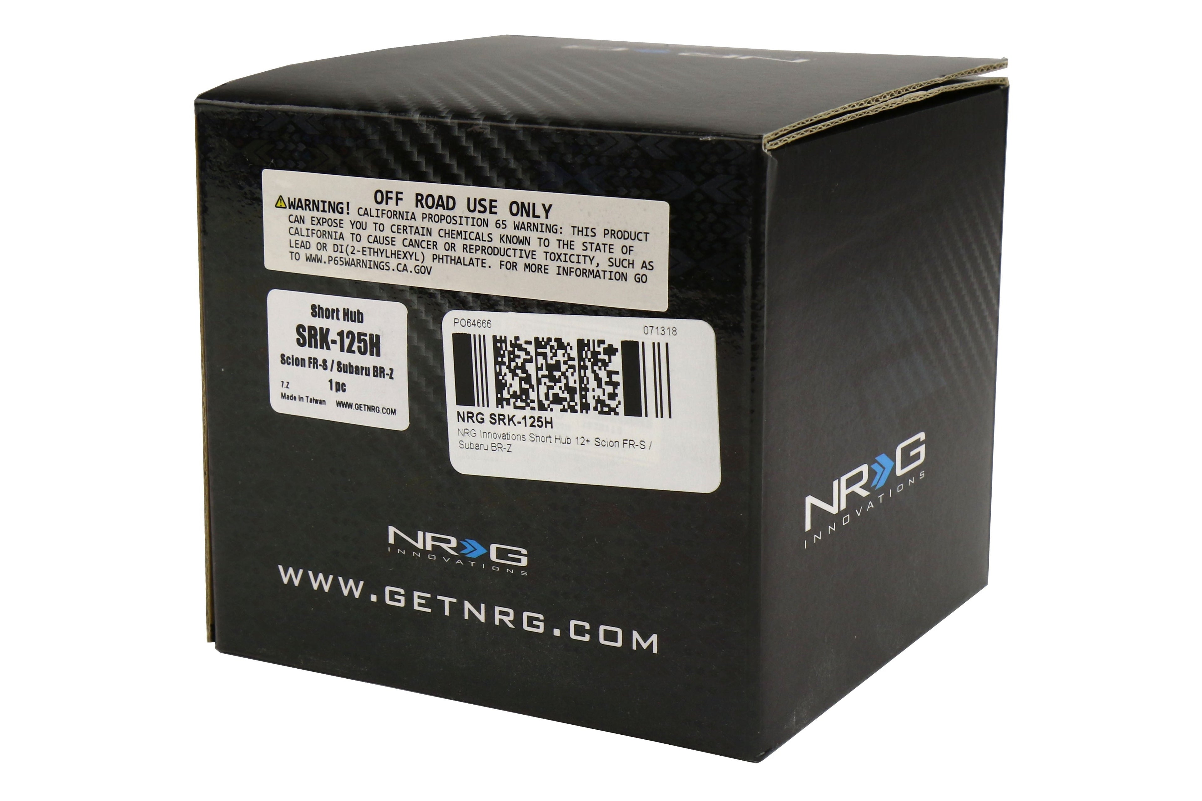 NRG Short Hub Adapter - 2013-2021 Scion FR-S / Subaru BRZ / Toyota 86