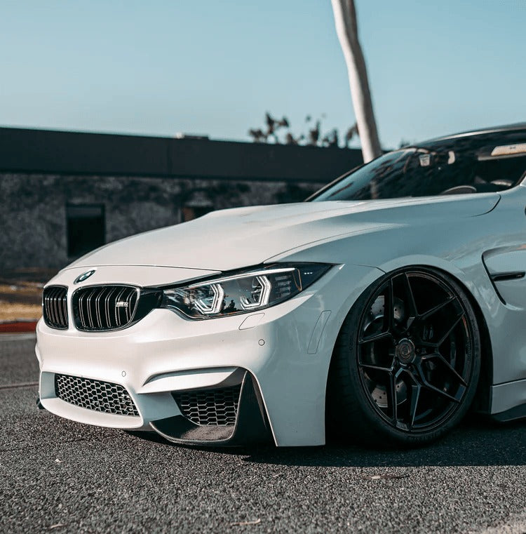 F8X Dry Carbon Fiber Splitters