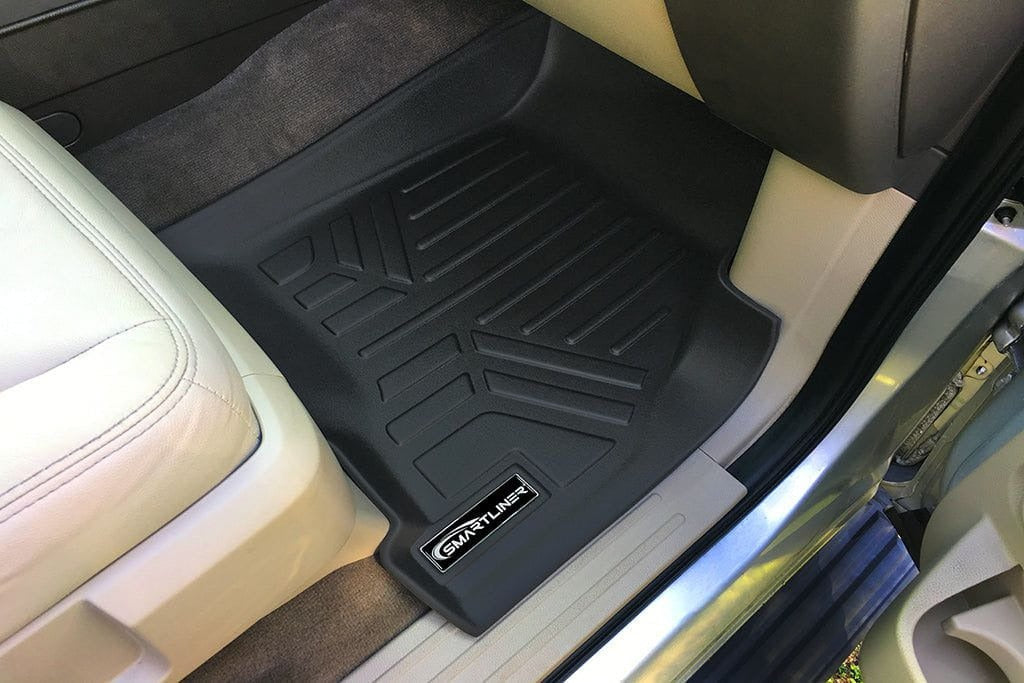 Smart TrimTM Floor Liners For 2011 - 2017 Ford Expedition EL/Lincoln Navigator ((2nd Row Bench) or Console)