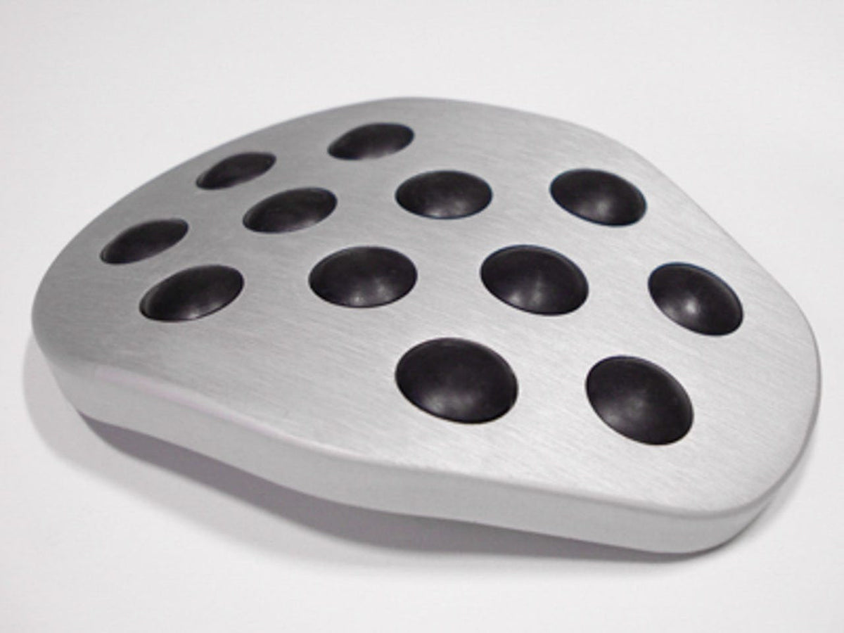 RENNLINE CLUTCH/BRAKE PEDAL - 2 PC - RUBBER GRIP - PORSCHE