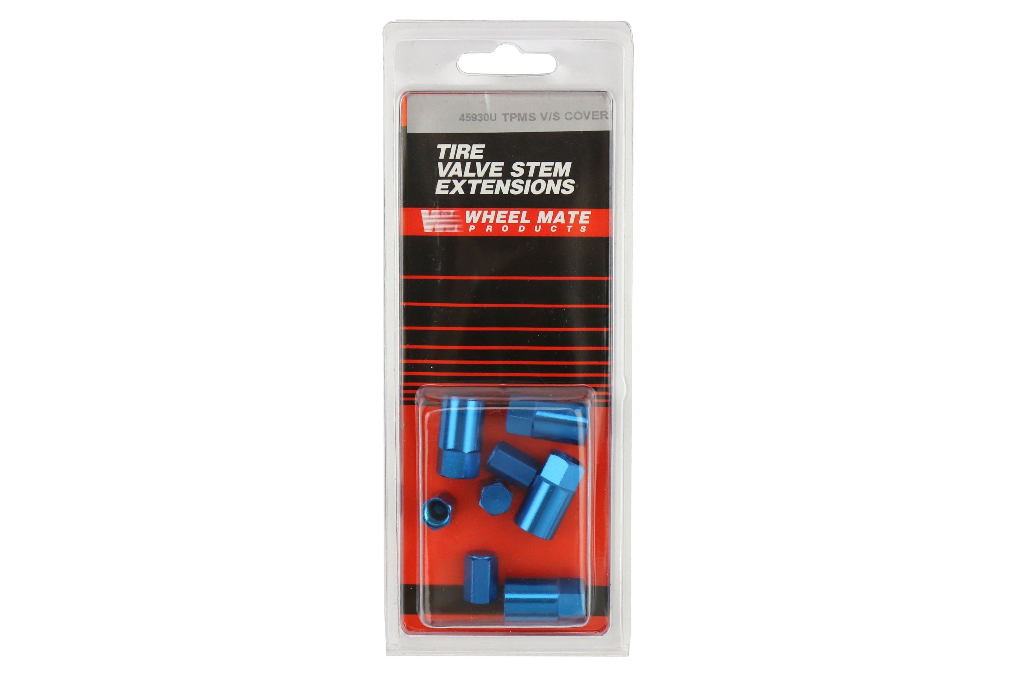 Wheel Mate TPMS Color Valve Step Sleeve and Cap Kit - Universal