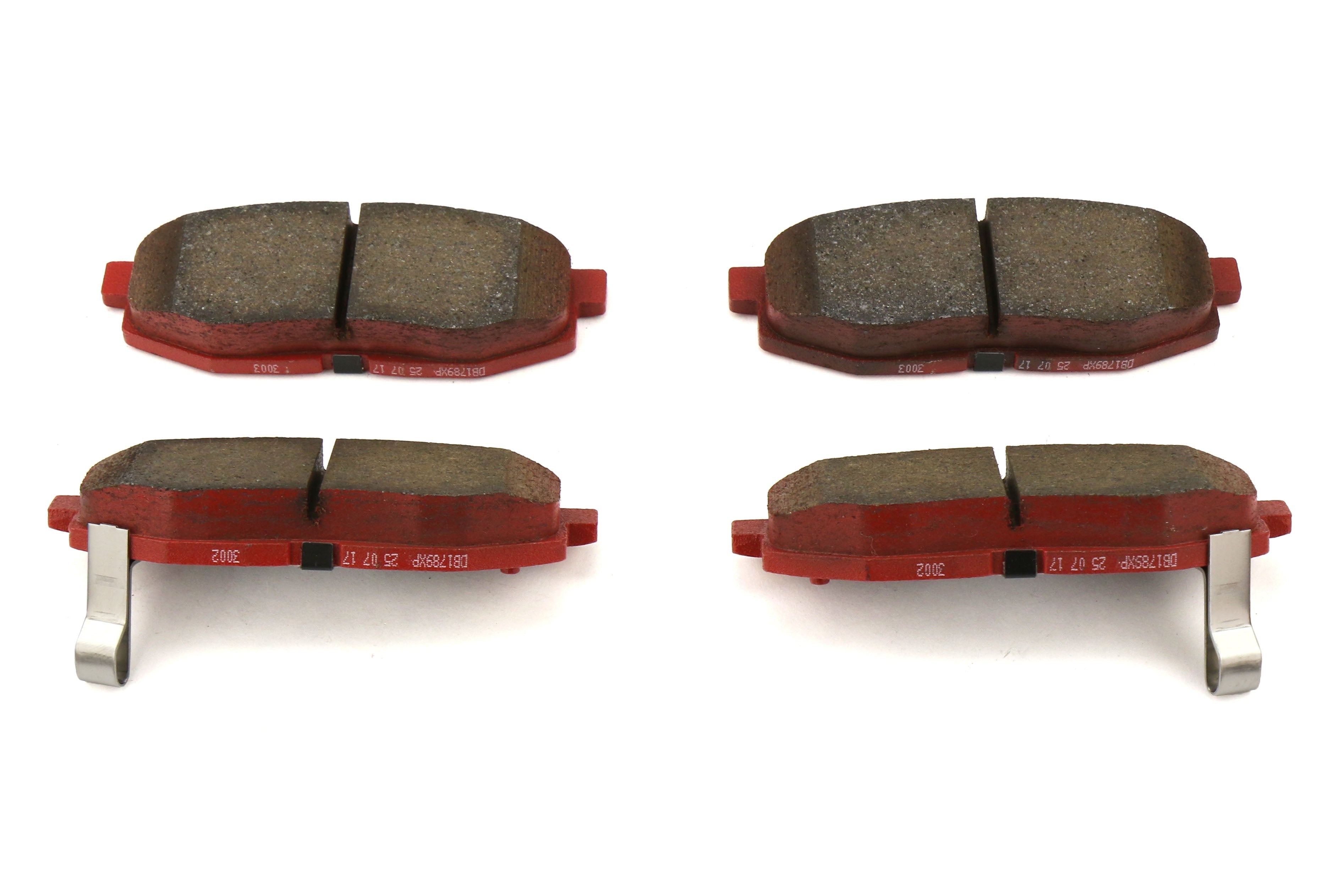 DBA XP650 Track Performance Rear Brake Pads - Subaru/Scion Models (inc. 2022-2026 WRX / 2013+ BRZ / 2013-2016 FR-S)