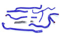 HPS Blue Reinforced Silicone Heater Hose Kit Coolant Chevy 16-17 Camaro SS Coupe 6.2L V8