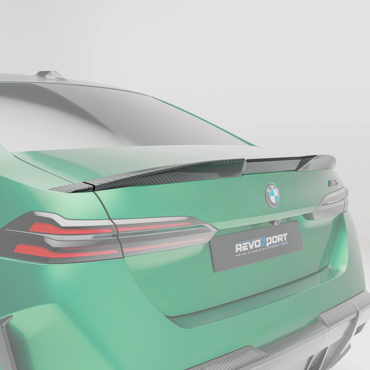 Revozport Carbon Fiber Rear Spoiler for BMW G90 M5 2025+
