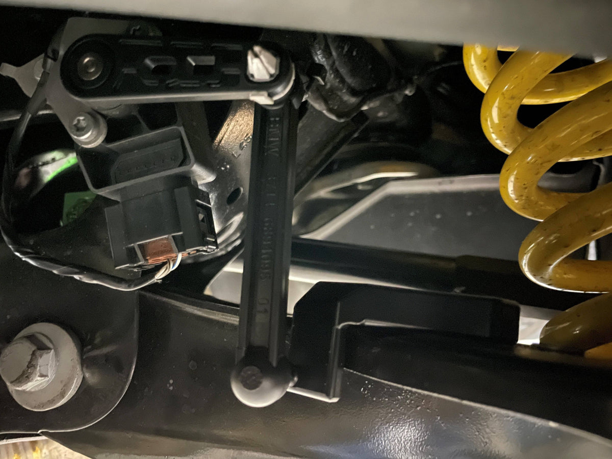 Billet Rear Ride Height Sensor Bracket - Toyota GR Supra A90 A91 / BMW G20 G29