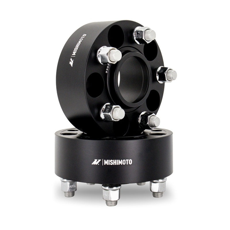 Mishimoto Wheel Spacers - 5x100 - 56.1 - 50 - M12 - Black - 2013-2026 Scion FR-S / Subaru BRZ / Toyota 86/GR86 / 2002–2014 Subaru WRX / 2004 Subaru WRX STI / 1998–2018 Subaru Forester / 2000–2019 Subaru Legacy / 2000–2019 Subaru Outback