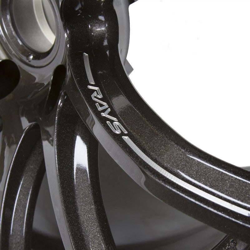 Rays Gram Lights 57Transcend Super Dark Gunmetal 18x9.5 +39mm 5x100 (Single Wheel) - 2013-2024 Subaru BRZ / Scion FR-S / Toyota GR86 / 2014-2018 Subaru Forester