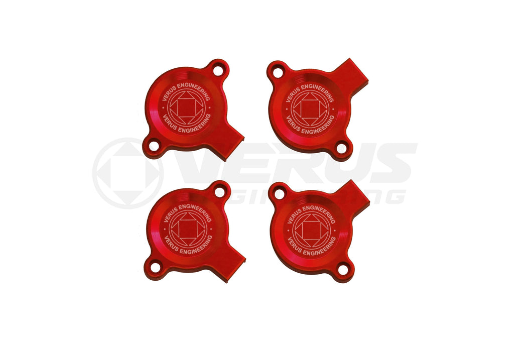 Verus Engineering Cam Sensor Cover Kit Set of 4 Red - 2013-2021 Scion FR-S / Subaru BRZ / Toyota 86