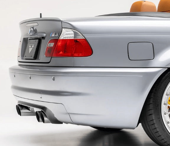 VORSTEINER BMW E46 M3 V-CSL Aero Rear Diffuser Carbon Fiber PP 1x1 Glossy