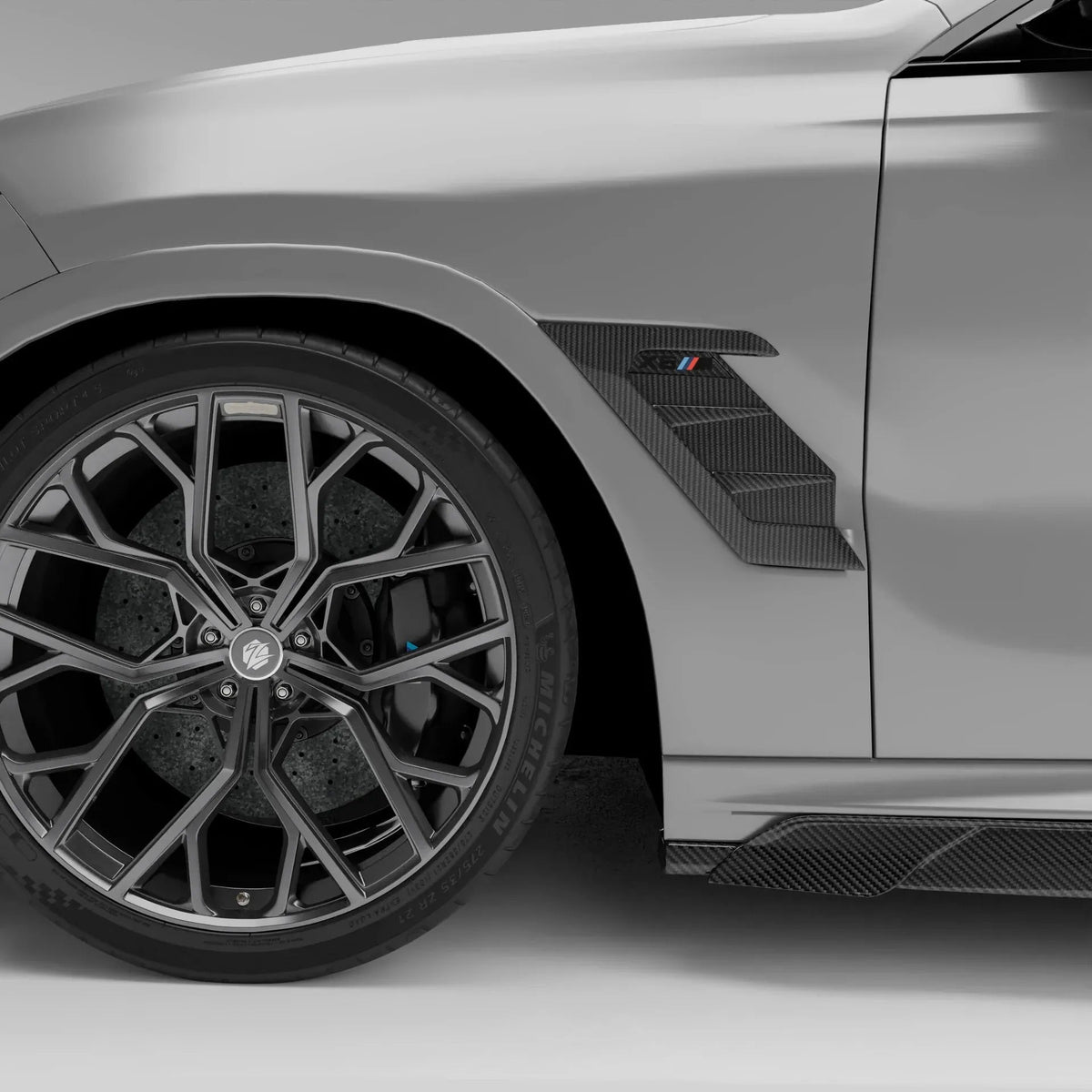 Revozport Carbon Fiber Side Fender Vents (LCI) - BMW / F95 / F96 / X5M / X6M