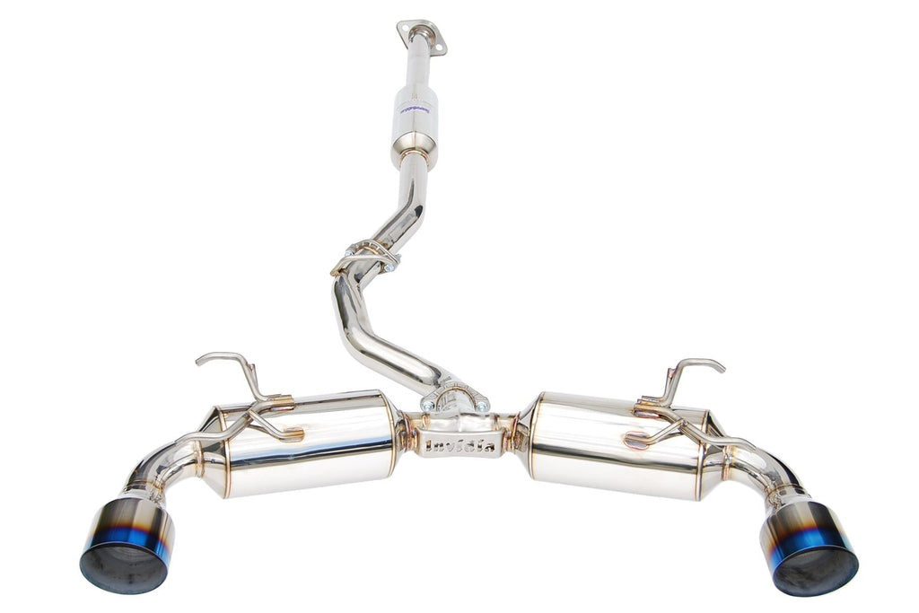 Invidia N2 Cat Back Exhaust - Titanium Tips - 2013-2024 Scion FR-S / Subaru BRZ / Toyota GR86