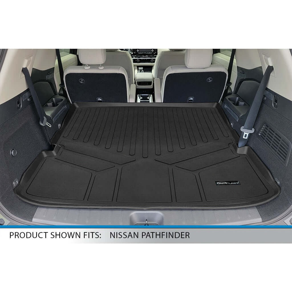 SMARTLINER Floor Liners for 2022-2026 Nissan Pathfinder (7 Passenger)