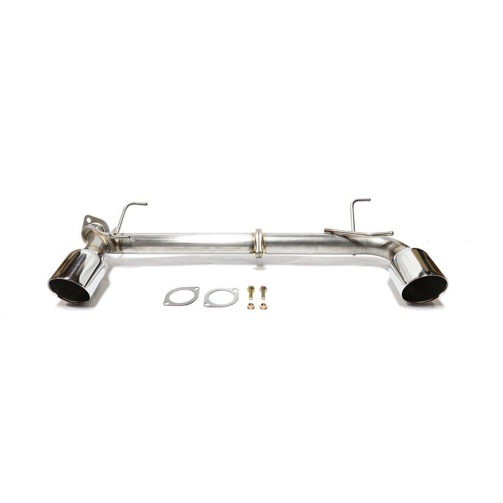 Remark Axle Back Exhaust Muffler Delete w/ Stainless Steel Single Wall Tips - 2013-2016 Scion FR-S / 2013-2016 Subaru BRZ