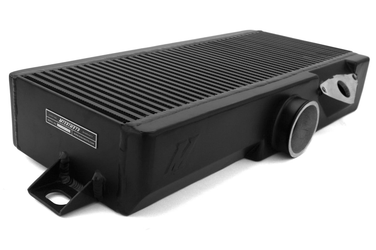 Mishimoto Performance Top Mount Intercooler Kit - 2015+ STI-Black with Blue Hose