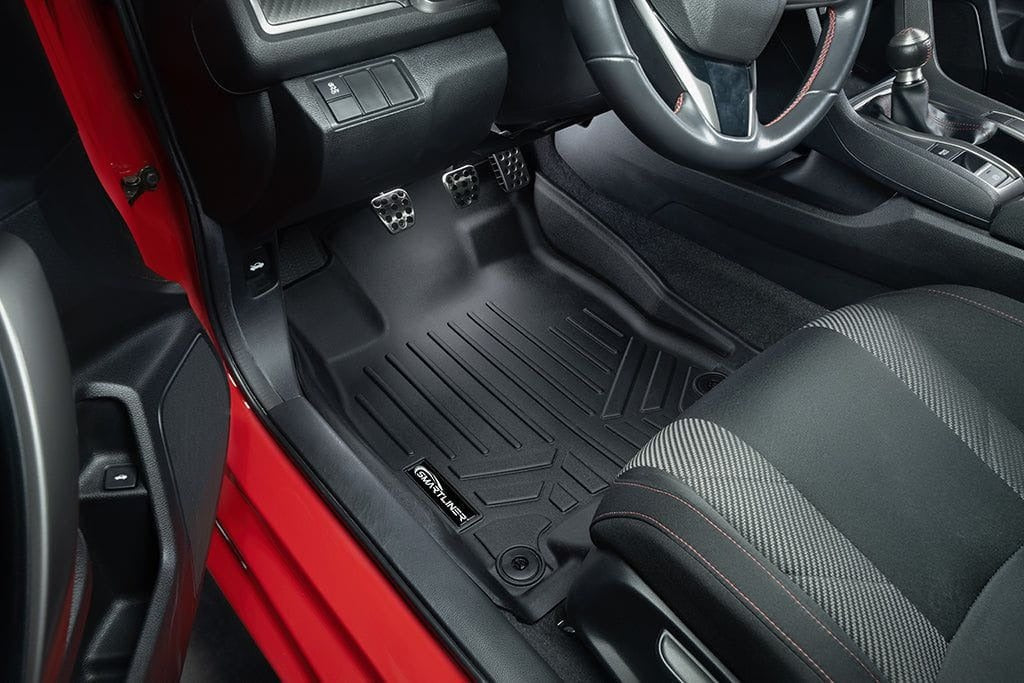 SMARTLINER Custom Fit Floor Liners For 2016-2021 Honda Civic (Sedan)