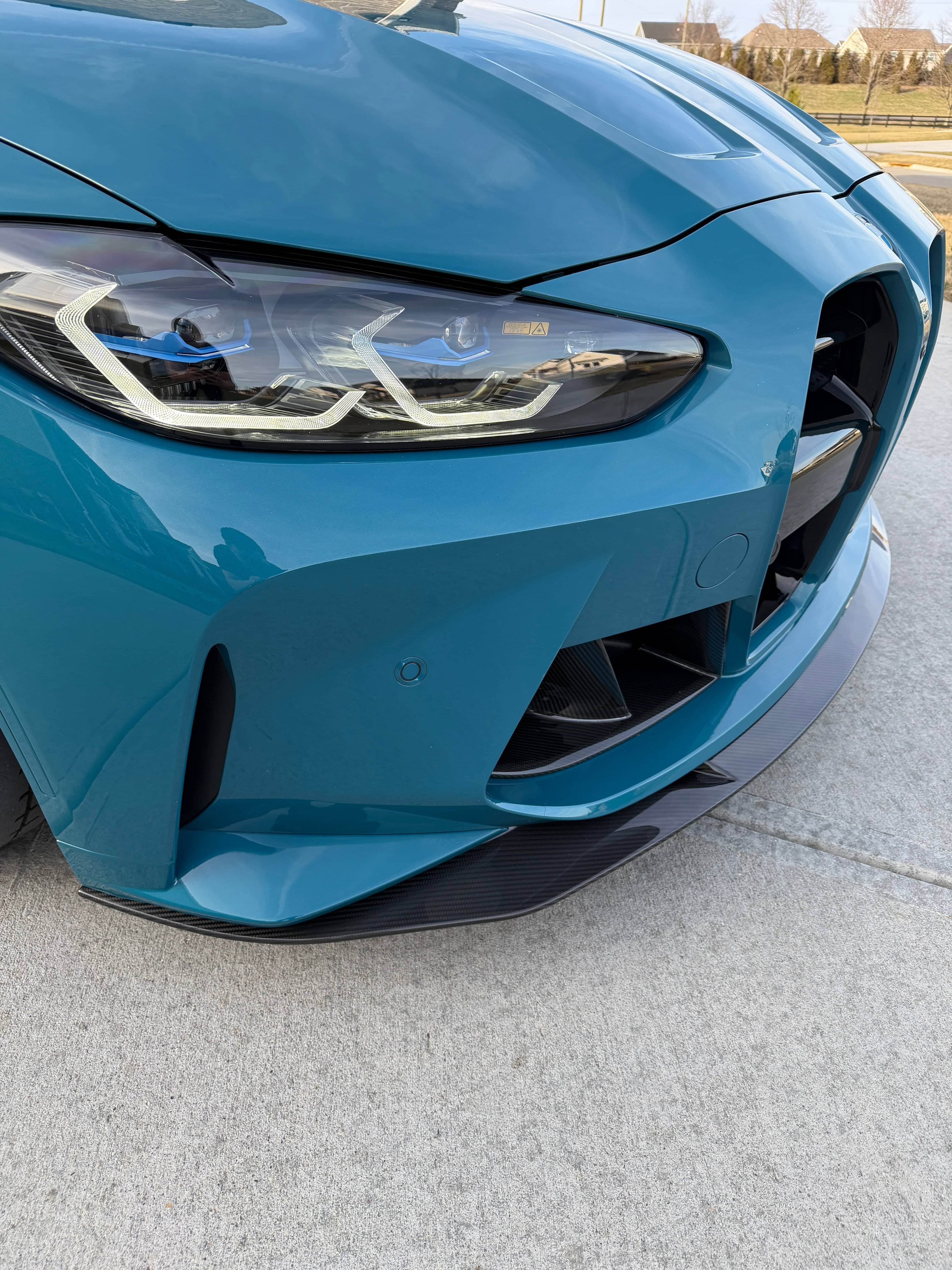G8X Dry Carbon Fiber V3 Front Splitter