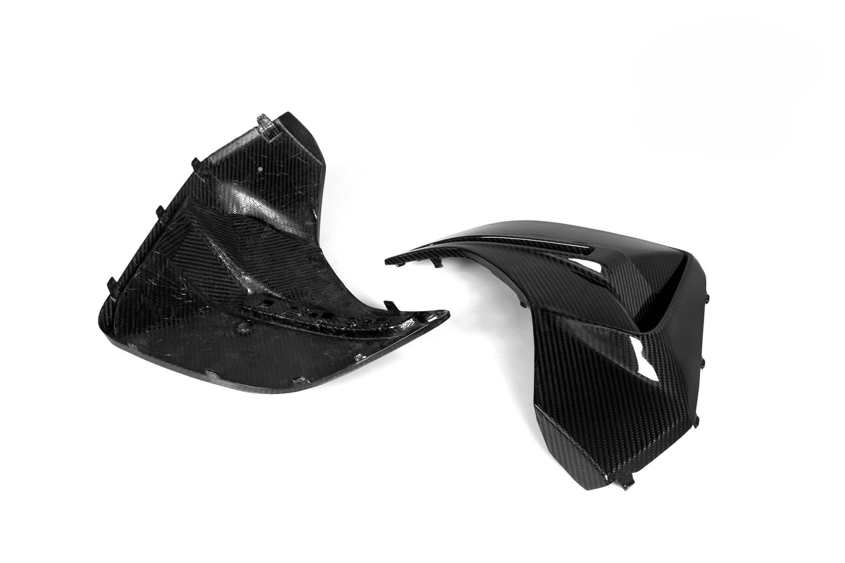 G26 SQ Style Dry Carbon Rear Bumper Trim