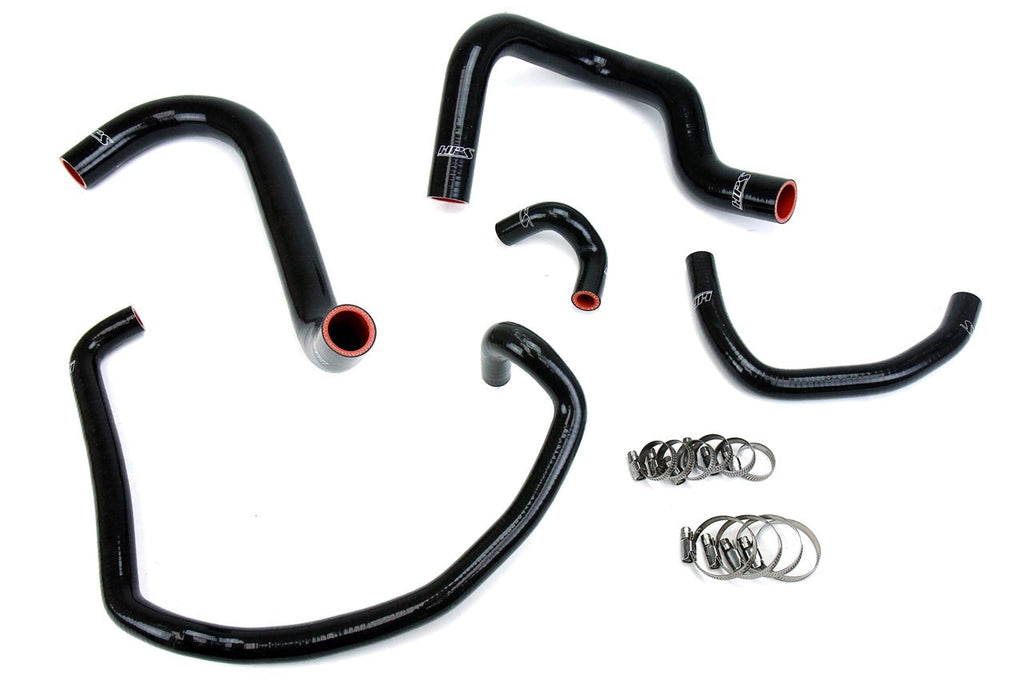 HPS Black Reinforced Silicone Radiator + Heater Hose Kit Toyota 95-04 Tacoma 2.4L & 2.7L 4Cyl
