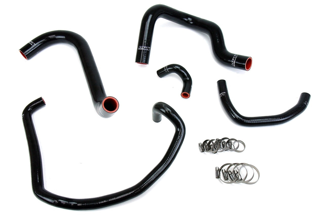 HPS Black Reinforced Silicone Radiator + Heater Hose Kit Toyota 95-04 Tacoma 2.4L & 2.7L 4Cyl