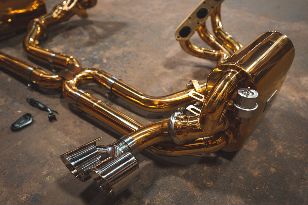 Valvetronic Valved Sport Exhaust System for Porsche 997 Carrera