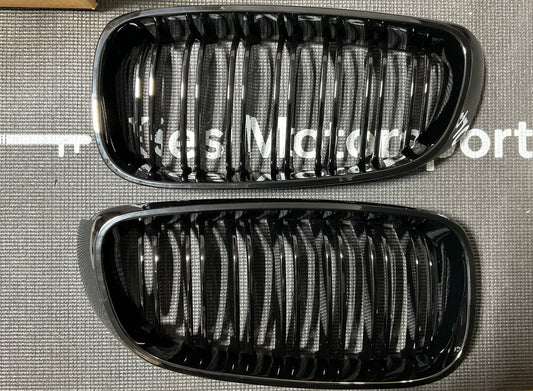 OPEN BOX - BMW F34 3GT Gloss Black Kidney Grills (New)