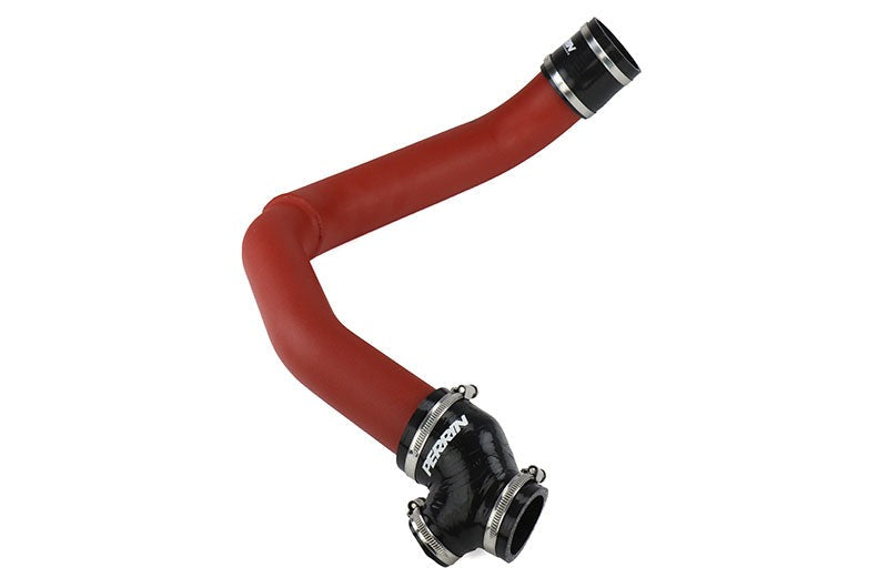 PERRIN High Flow Aluminum Charge Pipe (Red) - 2015-2024 Subaru WRX