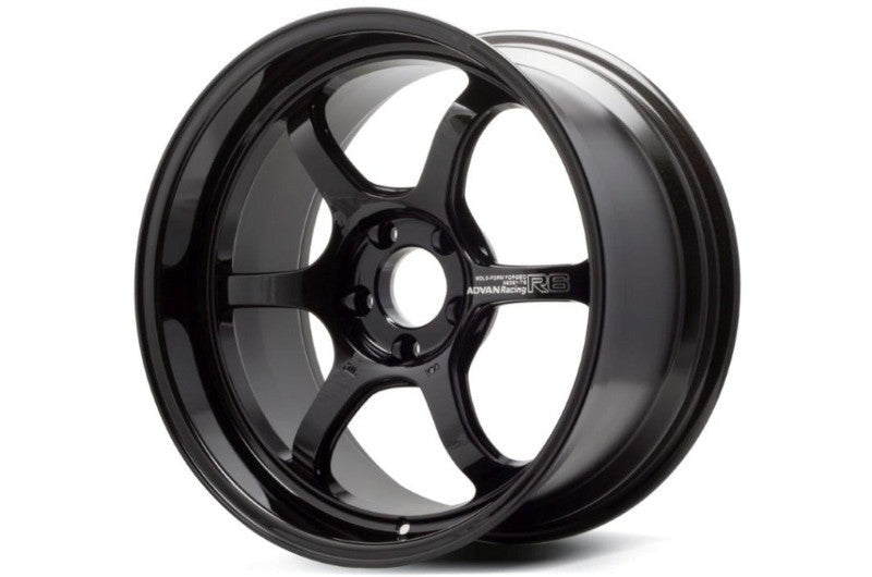 Advan R6 Racing Titanium Black 18x9.5 +45 5x100 (Single Wheel) - 2013-2023 Subaru BRZ / Scion FR-S / Toyota GR86 / 2014-2018 Subaru Forester