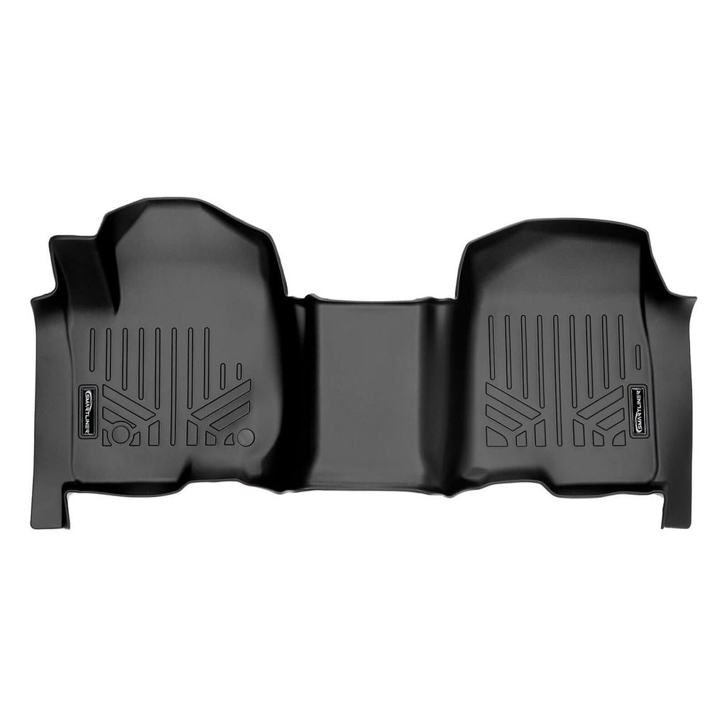 SMARTLINER Floor Liners for 2019-2026 Chevy Silverado 2500 HD | 3500 HD (Crew Cab|Carpet|(1st Row Bench)|(OTH)|[No 2nd Row Storage]