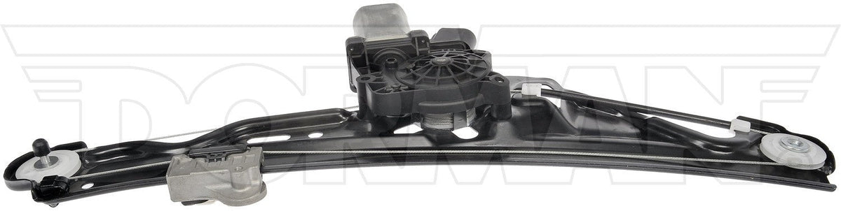 BMW E60/E61 5-Series Rear Window Regulator W/Motor By Dorman 51357184745 or 51357184746