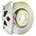 Brembo GT Systems Monobloc 4 Piston 326mm Cross Drilled White - 2013-2021 Scion FR-S / Subaru BRZ / Toyota 86