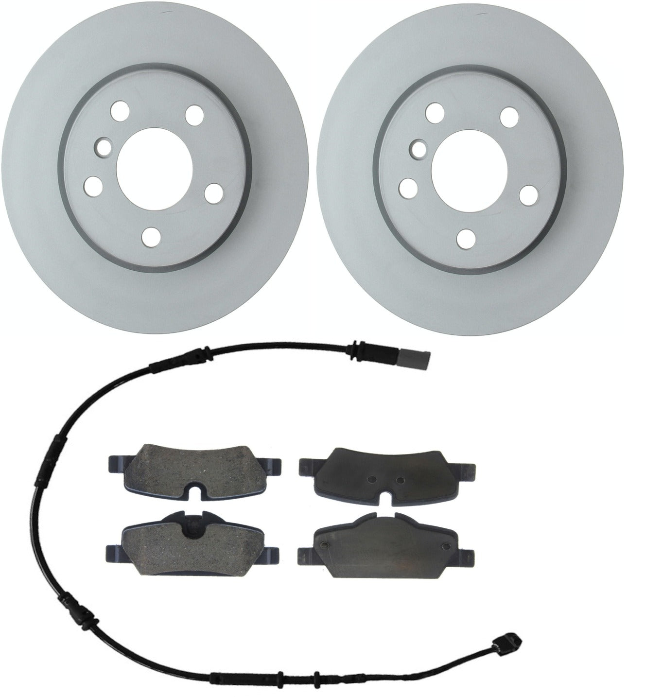 Mini Cooper Rear Brake Kit With Ceramic Pads & Sensor 34216799383 Stage 2