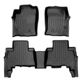 SMARTLINER Custom Fit Floor Liners For 2010-2012 Toyota 4Runner (5 Passenger with sliding Cargo Tray)