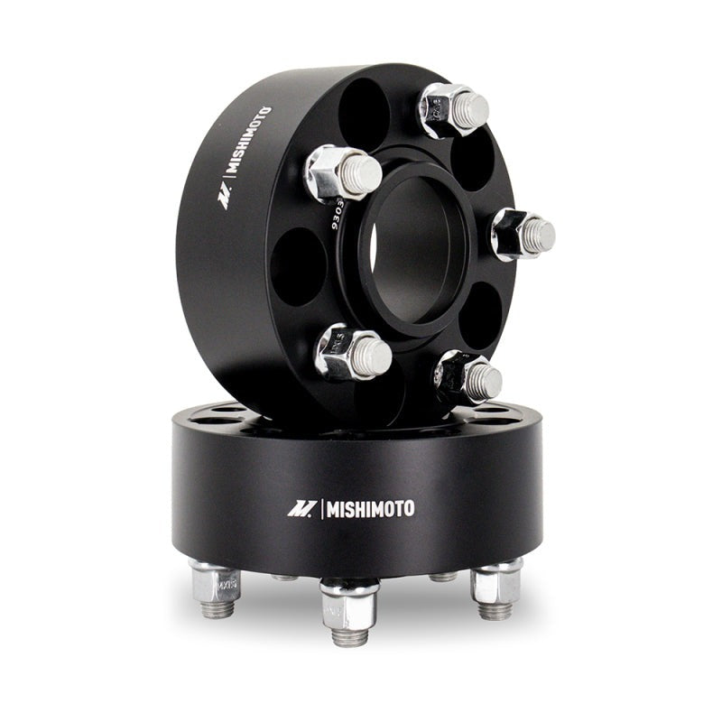 Mishimoto Wheel Spacers - 5x100 - 56.1 - 45 - M12 - Black - 2013-2026 Scion FR-S / Subaru BRZ / Toyota 86/GR86 / 2002–2014 Subaru WRX / 2004 Subaru WRX STI / 1998–2018 Subaru Forester / 2000–2019 Subaru Legacy / 2000–2019 Subaru Outback