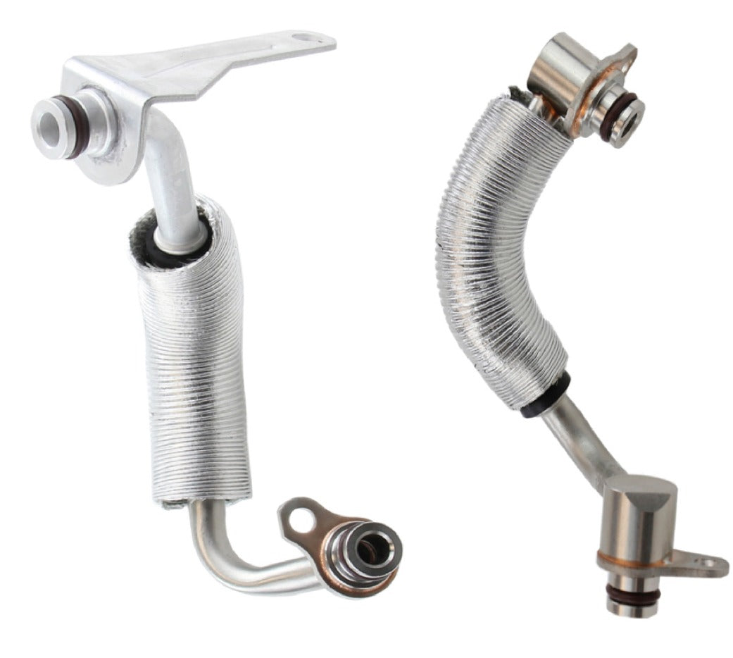 BMW F10 528i Turbocharger Coolant Line Kit By Rein 11538853292 & 11538853293