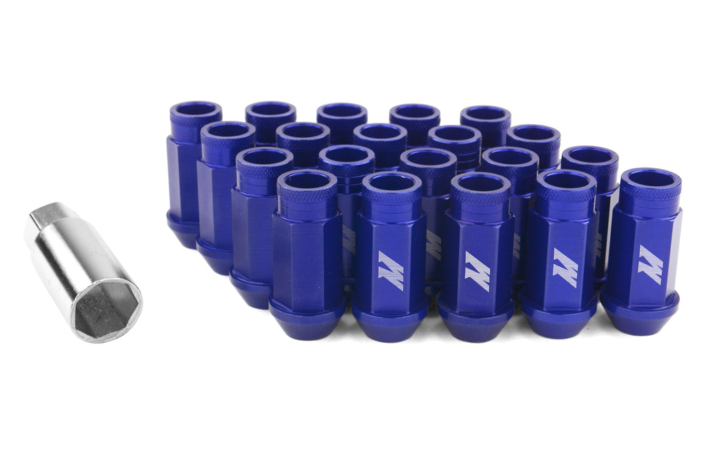 Mishimoto Aluminum Locking Lug Nuts Blue 12x1.25 - Universal