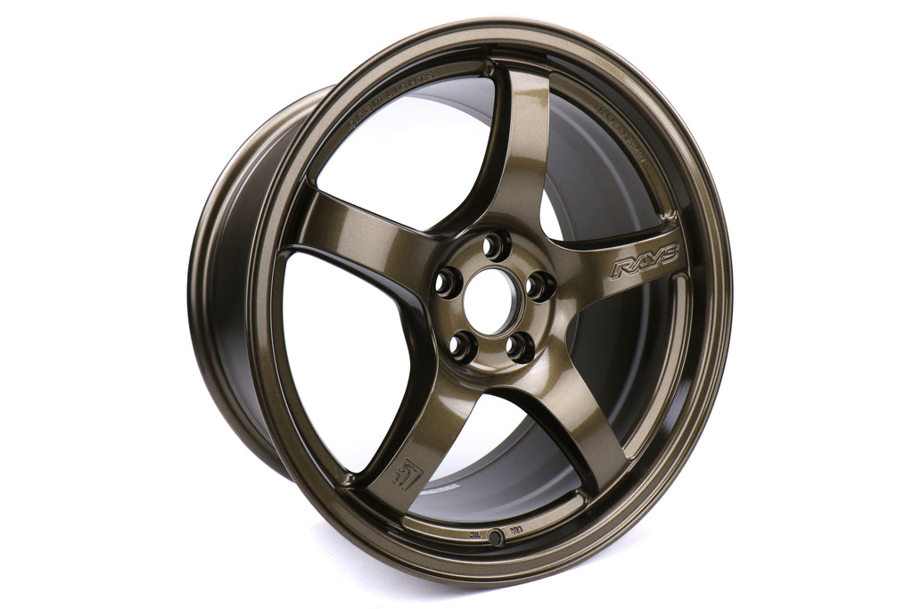 Rays Gram Lights 57CR Almite Gold 17x9 +38mm 5x100 (Sold As Pair) - 2013-2024 Subaru BRZ / Scion FR-S / Toyota GR86 / 2014-2018 Subaru Forester