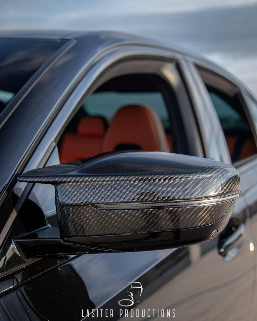 G8X Dry Carbon Fiber Mirror Caps