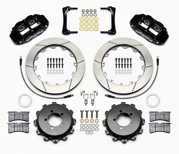 Wilwood FNSL4R 12.88in Rear Kit Black - 2013-2021 Scion FR-S / Subaru BRZ / Toyota 86