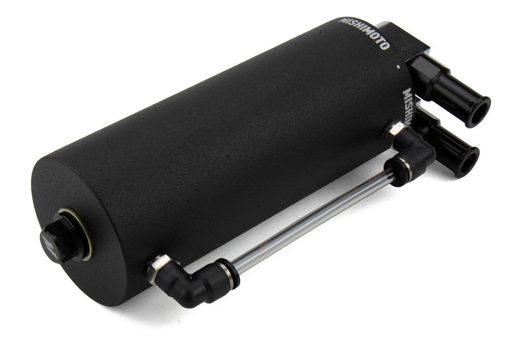 Mishimoto Wrinkle Small Aluminum Oil Catch Can - Universal