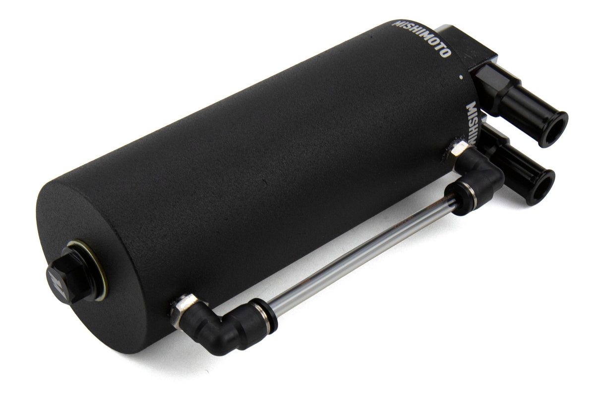 Mishimoto Wrinkle Small Aluminum Oil Catch Can - Universal