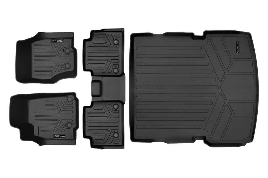 SMARTLINER Floor Liners for 2021-2026 Jeep Grand Cherokee L w/ 2nd Row Bucket Seats and center console