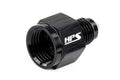 HPS Performance AN Female to AN Male Reducer Adapter, Aluminum, Black
