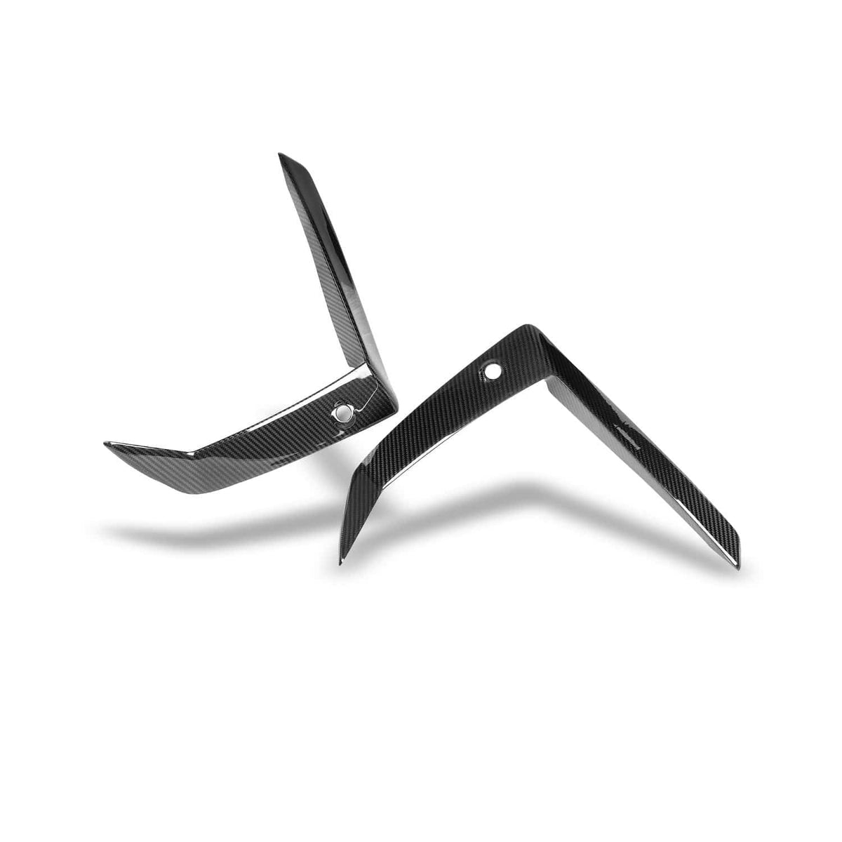 Revozport Carbon Fiber Front Bumper Canards - BMW F95 X5M